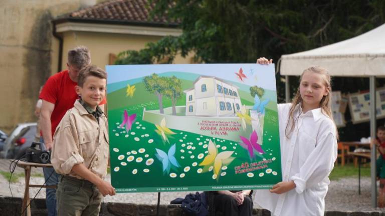 Zlatorog za visoko obletnico poimenovanja šole po Josipu Abramu