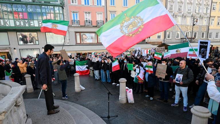 Iranski študentje v Trstu za svobodo