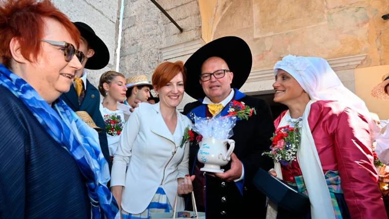 S slavnostno poroko Kraška ohcet doživela svoj višek