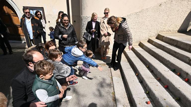 Po dveh letih v Križu spet tučenje jajc