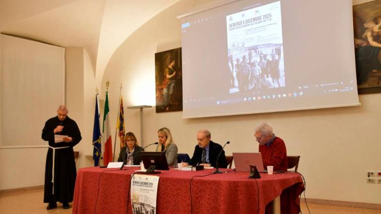 O trpljenju slovenskih in hrvaških internirancev v taborišču Chiesanuova