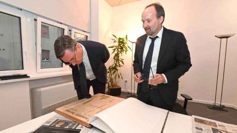 Predsednik Borut Pahor na poslovilnem obisku pri Slovencih v Italiji