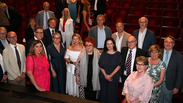 Sprejem ob dnevu državnosti v Trstu