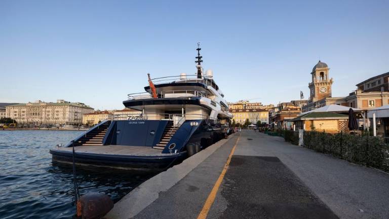 V Trstu mega jahta egiptovskega milijarderja