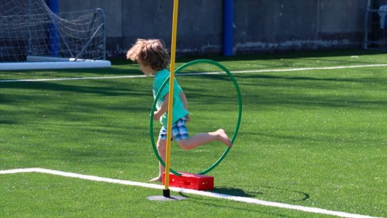 Športni dan za ukrajinske otroke