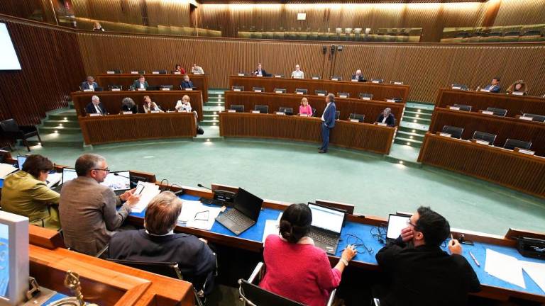 Razprava o zakonu za obnovitev pokrajin v deželnem svetu deli mnenja