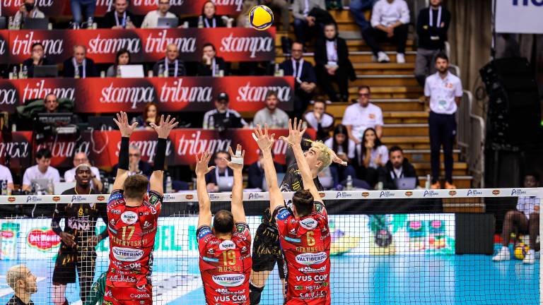 Odbojkarski spektakel v Trstu