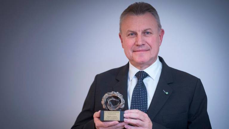 Edi Kraus prejel nagrado Financ za posebne gospodarske dosežke