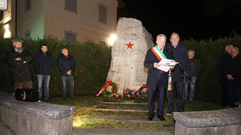 Sovodenjski spomenik po šestdesetih letih dobil rdečo zvedo
