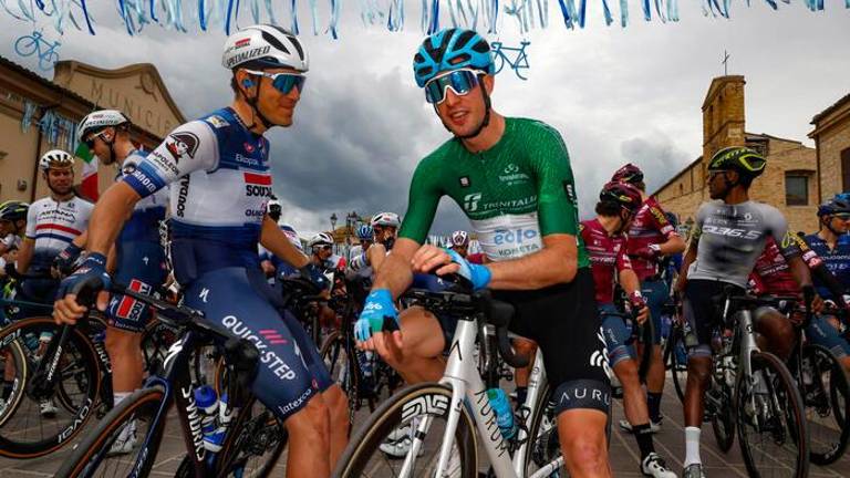 Italijanski kolesar Davide Bais osvojil Gran Sasso