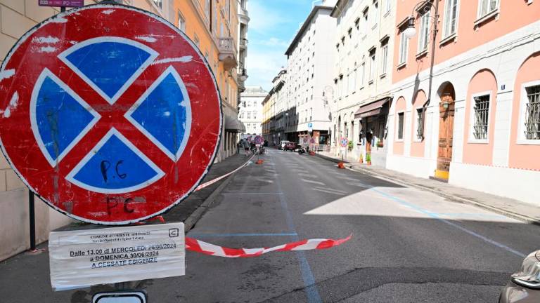 Prometna zapora ob vrhu držav G7