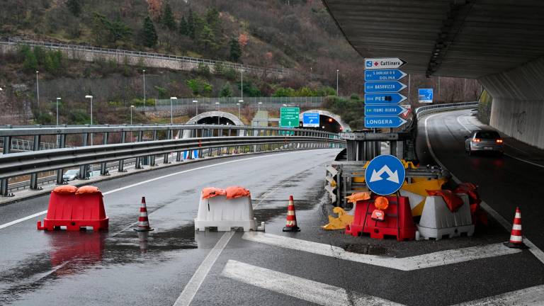 Padriški predor od danes proti Krasu zaprt do 26. marca