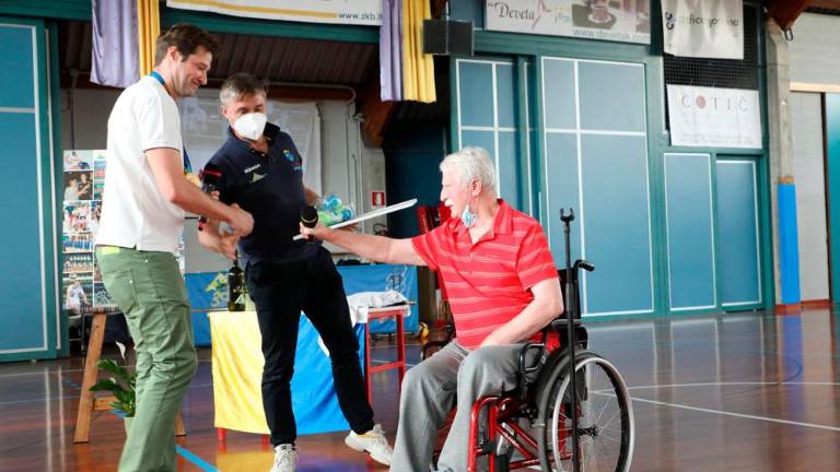 Sprejem za Mateja Cernica