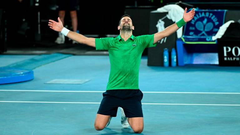 Đoković v Melbournu ugnal Sinnerja