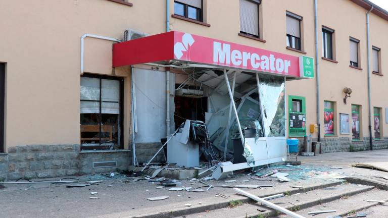 Prijeli moškega, ki je razstrelil več slovenskih bankomatov