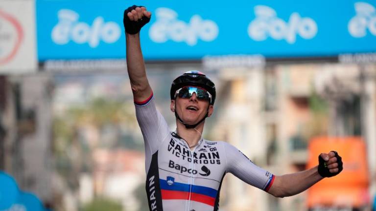 Matej Mohorič presenetil favorite