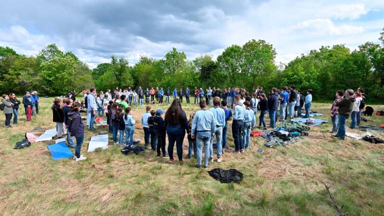 Skavtsko obljubo obnovili v sklopu vseslovenske akcije