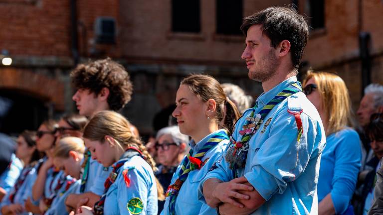 V Trstu 25. april zaznamovalo živahno proslavljanje