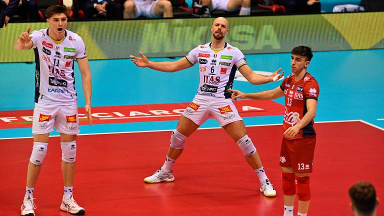 Odbojkarski spektakel v Trstu