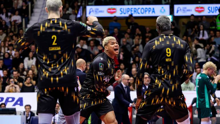 Odbojkarski spektakel v Trstu