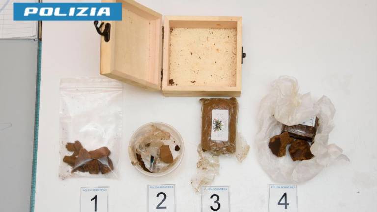 V nahrbtniku in na domu skrival hašiš