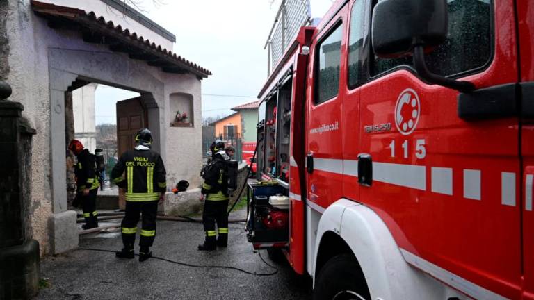 Zagorela hiša v Mavhinjah (foto)