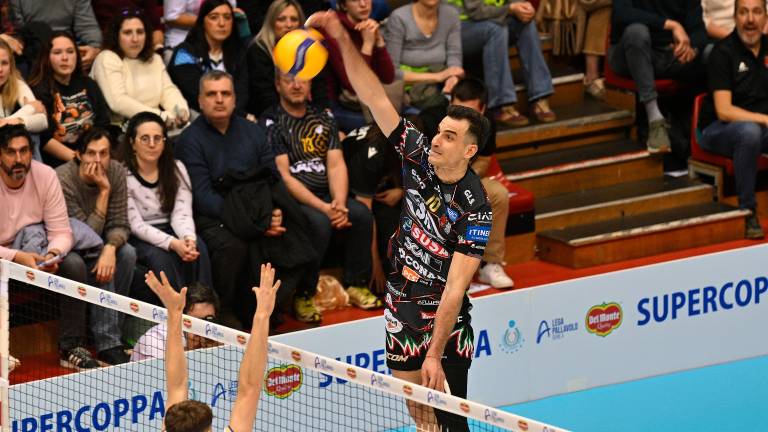 Odbojkarski spektakel v Trstu