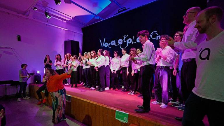 Vokalna eksplozija navdušila