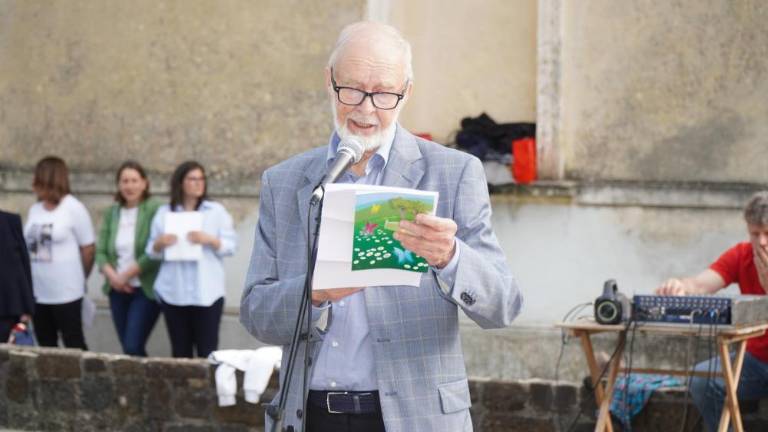 Zlatorog za visoko obletnico poimenovanja šole po Josipu Abramu