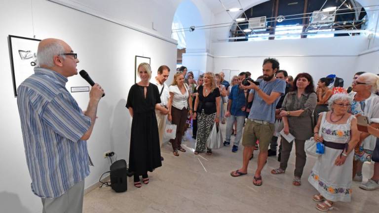 Melania Calzi razstavlja v Občinski galeriji