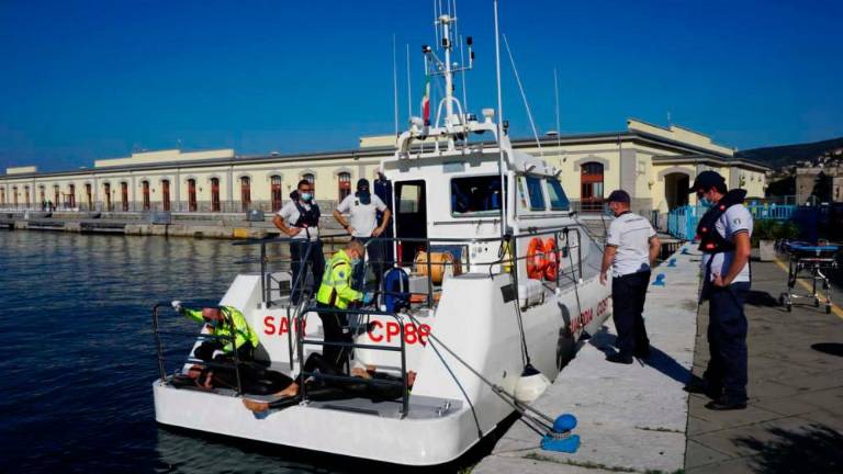 Namišljeni požar na ladji Delfino verde