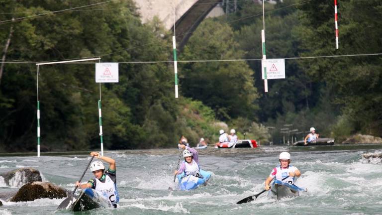 Evropske prvake v spustu je določila čezmejna trasa