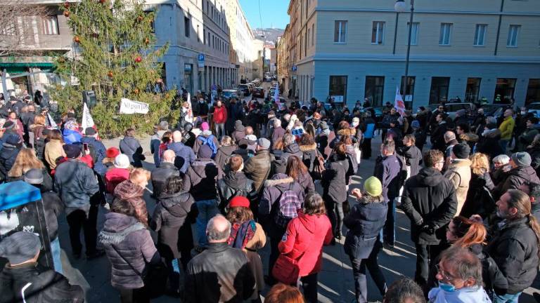 Miren protest proti covidnemu potrdilu