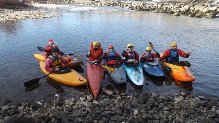 Zaveslali v novo leto