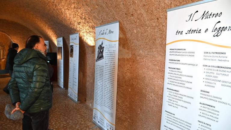 O Mitreju tudi na devinskem gradu