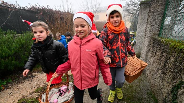 Letošnje koledovanje v Trebčah