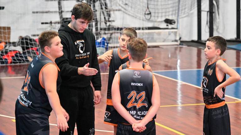 Pri Briščikih potekal mednarodni košarkarski turnir U11