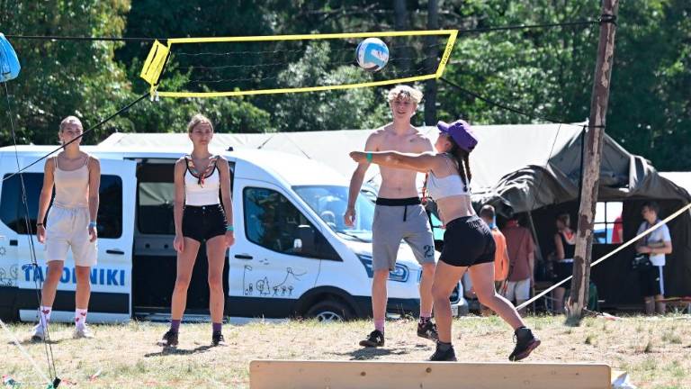 Predsedničin obisk na 17. taborniškem Zletu