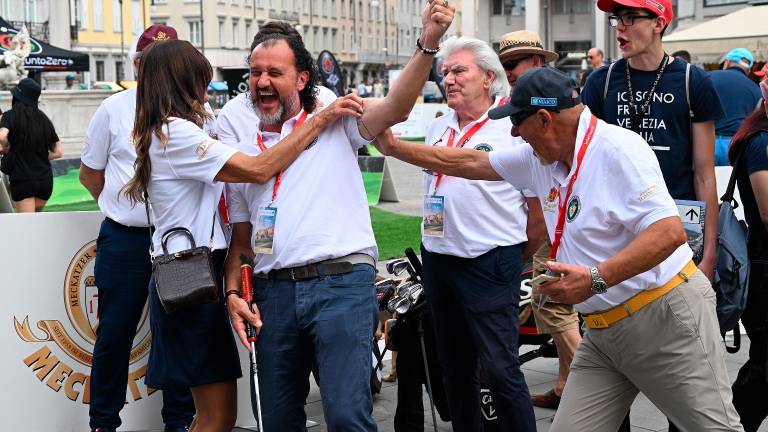 Središče Trsta postalo igrišče za golf