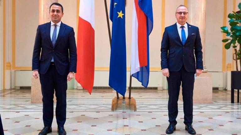 Di Maio v Zagrebu tudi o meji na Jadranu
