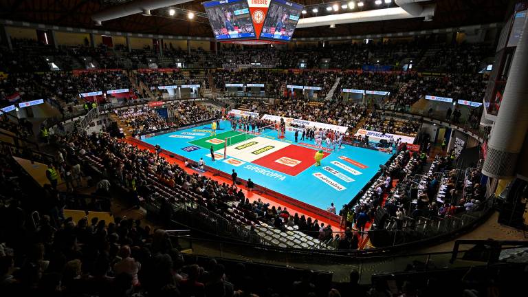 Odbojkarski spektakel v Trstu