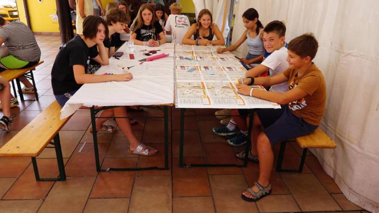 Mladi iz štirih držav pletli vezi skozi umetnost