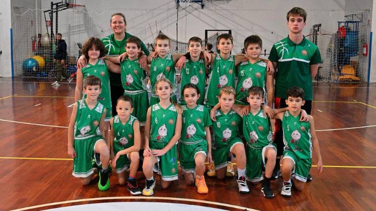 Pri Briščikih potekal mednarodni košarkarski turnir U11