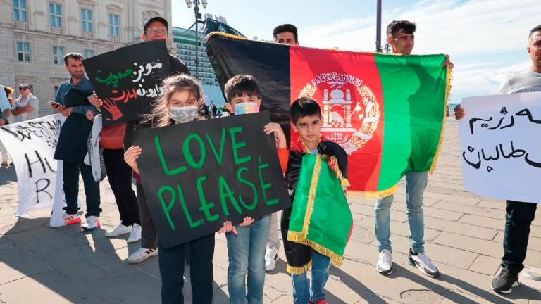 Tržaški Afganistanci za mir