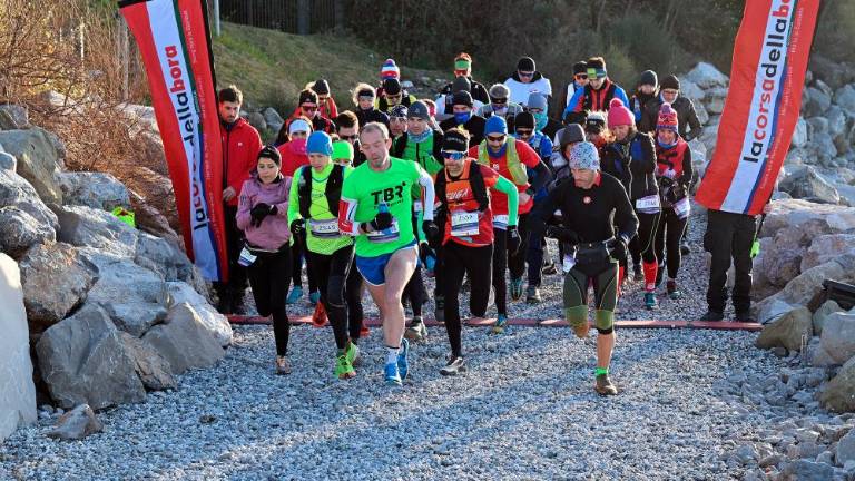 Tek z burjo letos s »pravo« burjo