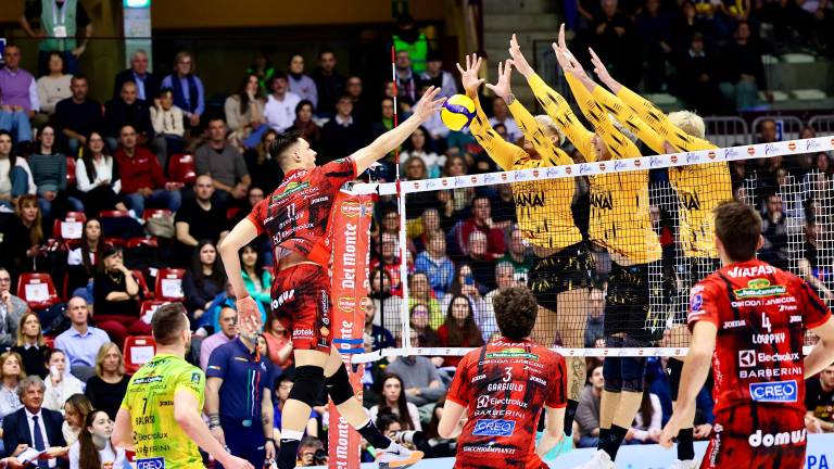 V drugem polfinalu so odbojkarji Verone premagali Citanovo (LUCA TEDESCHI/FOTODAMJ@N)