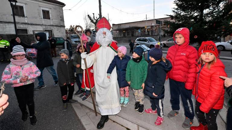 Miklavž je prispel na Opčine (FOTO)