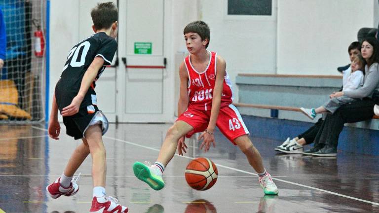 Pri Briščikih potekal mednarodni košarkarski turnir U11