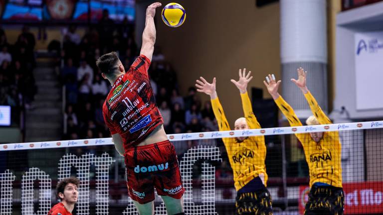 Odbojkarski spektakel v Trstu