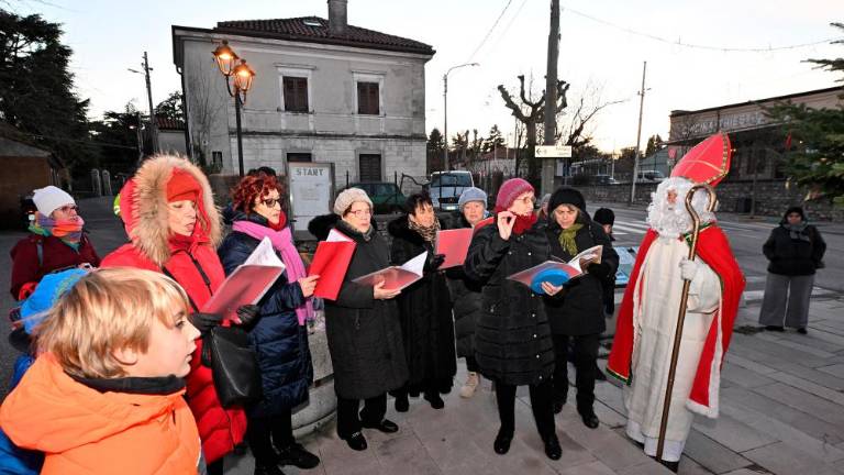 Miklavž je prispel na Opčine (FOTO)